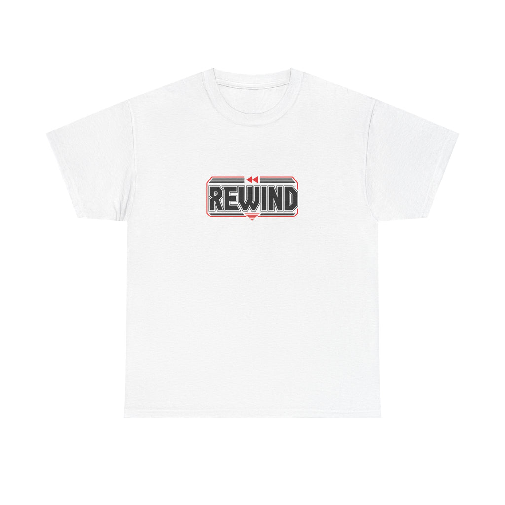 Retro Rewind Tee — Vintage Cassette Tape Graphic T-Shirt
