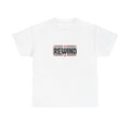 Retro Rewind Tee — Vintage Cassette Tape Graphic T-Shirt