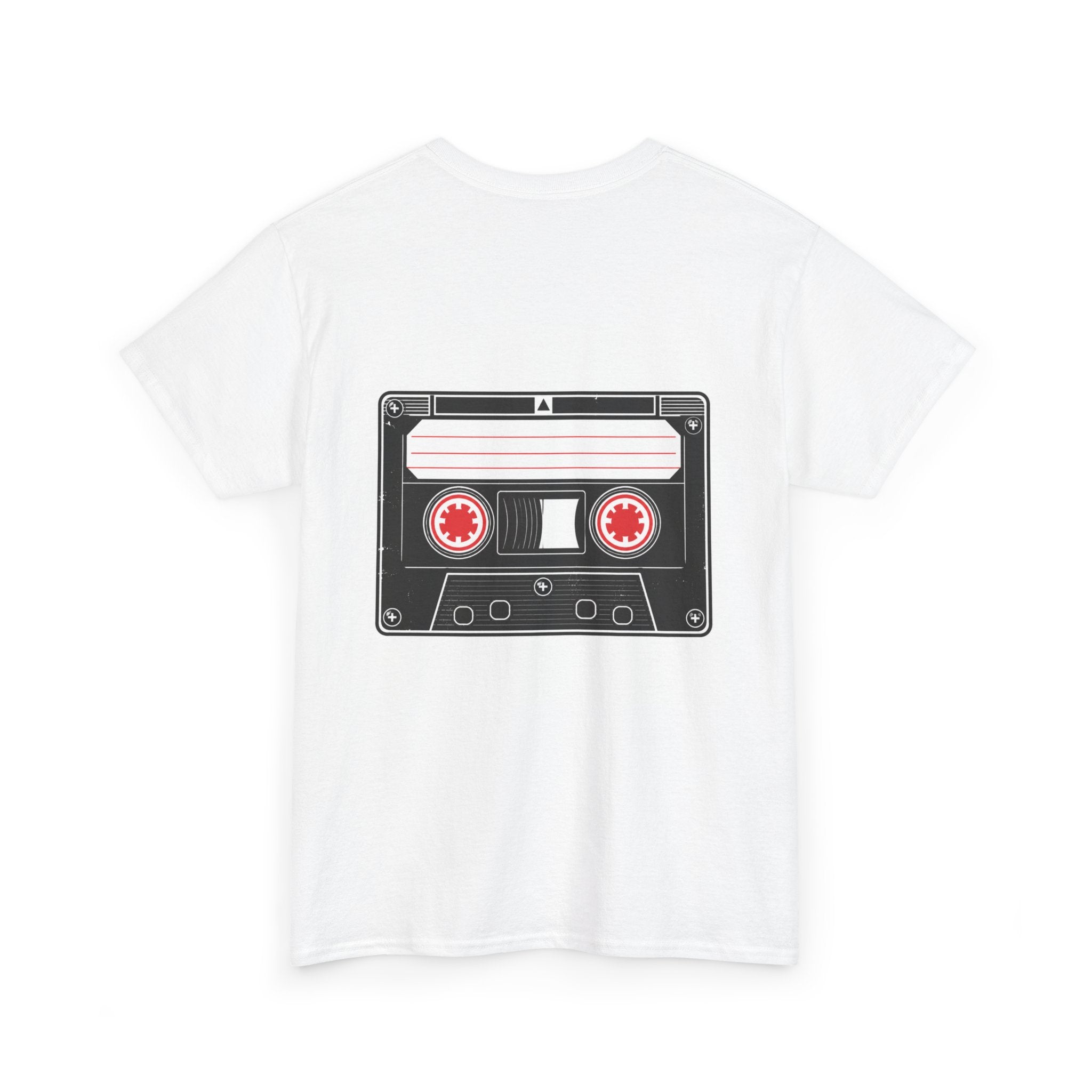 Retro Rewind Tee — Vintage Cassette Tape Graphic T-Shirt